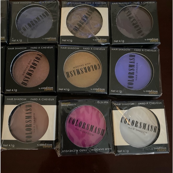 HUGE lot of Colorsmash hair shadow, all different colors. 18 total - Picture 2 of 3